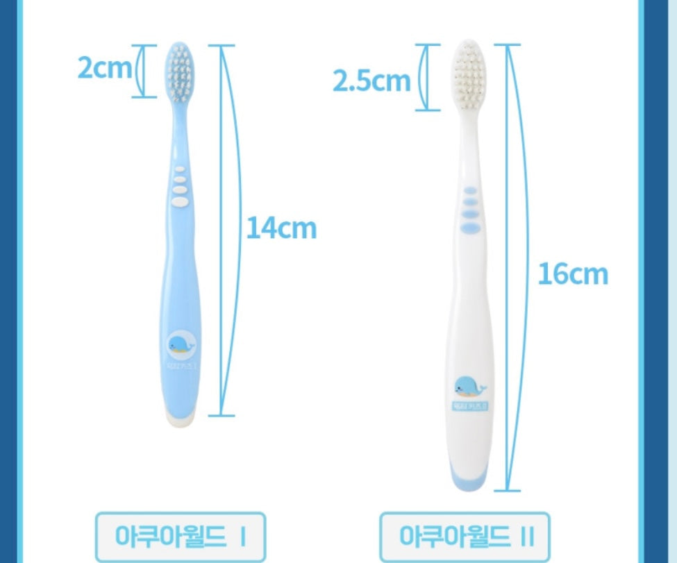 (Preorder) Aqua World Kids Toothbrush Set of 12