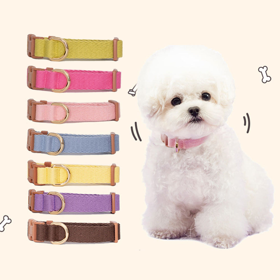 Ultra Lightweight Pure Cotton Puppy Collar (B)