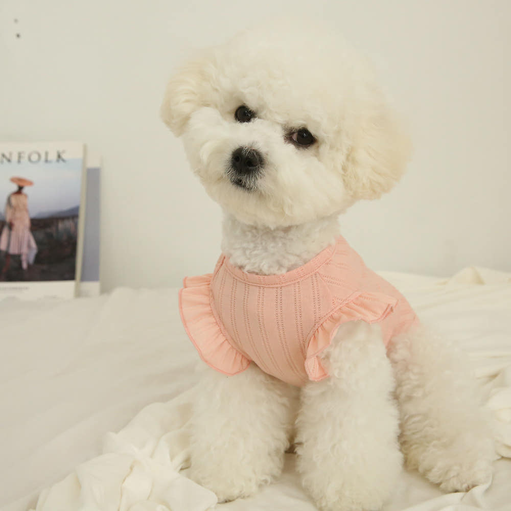 Puppy Sleeveless Summer Shirt (B)