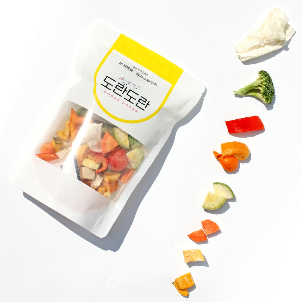 Freeze Dried Vegetable Chips Pet Treat (B)