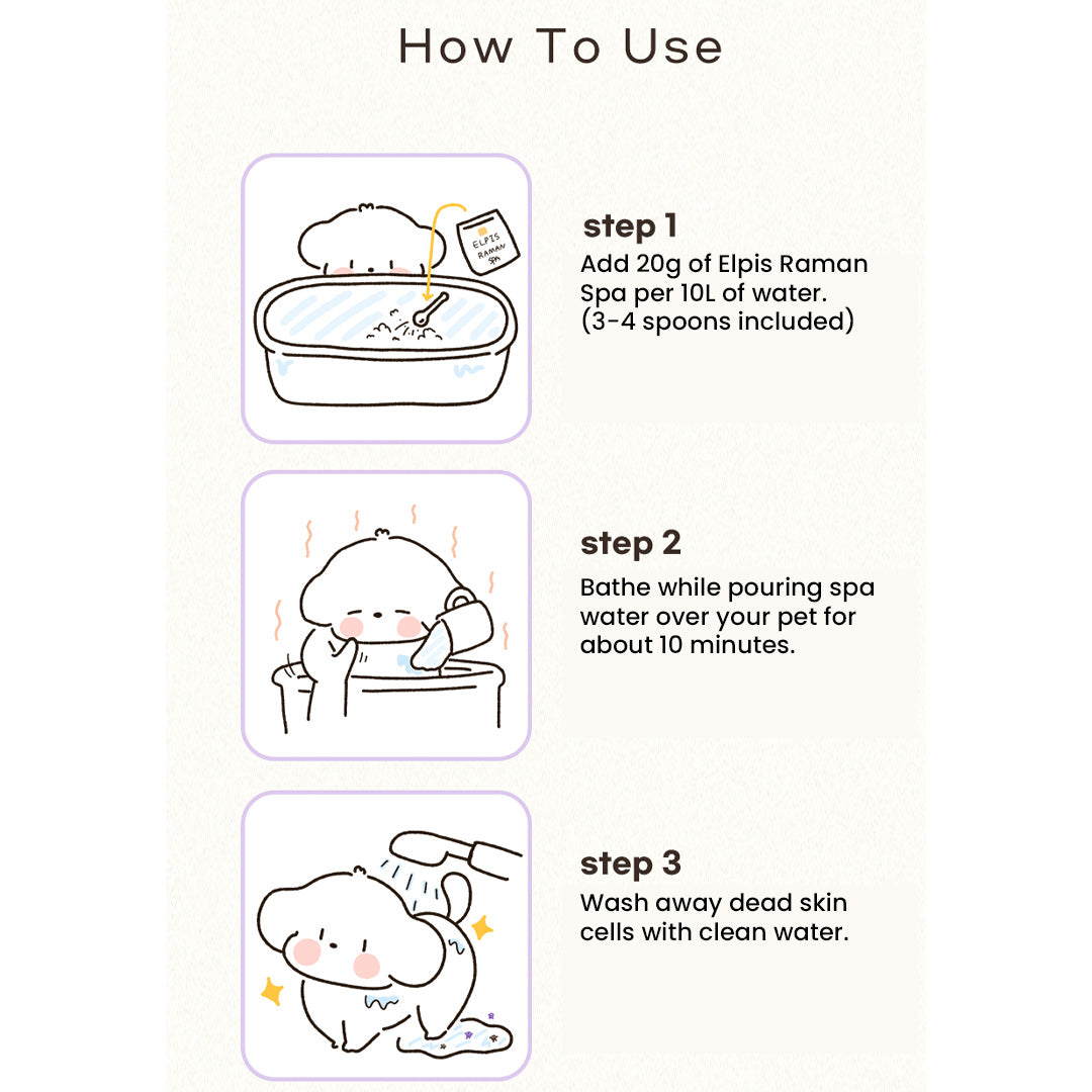 Elpis Raman Puppy Spa Soap Dead Skin Removal (B)