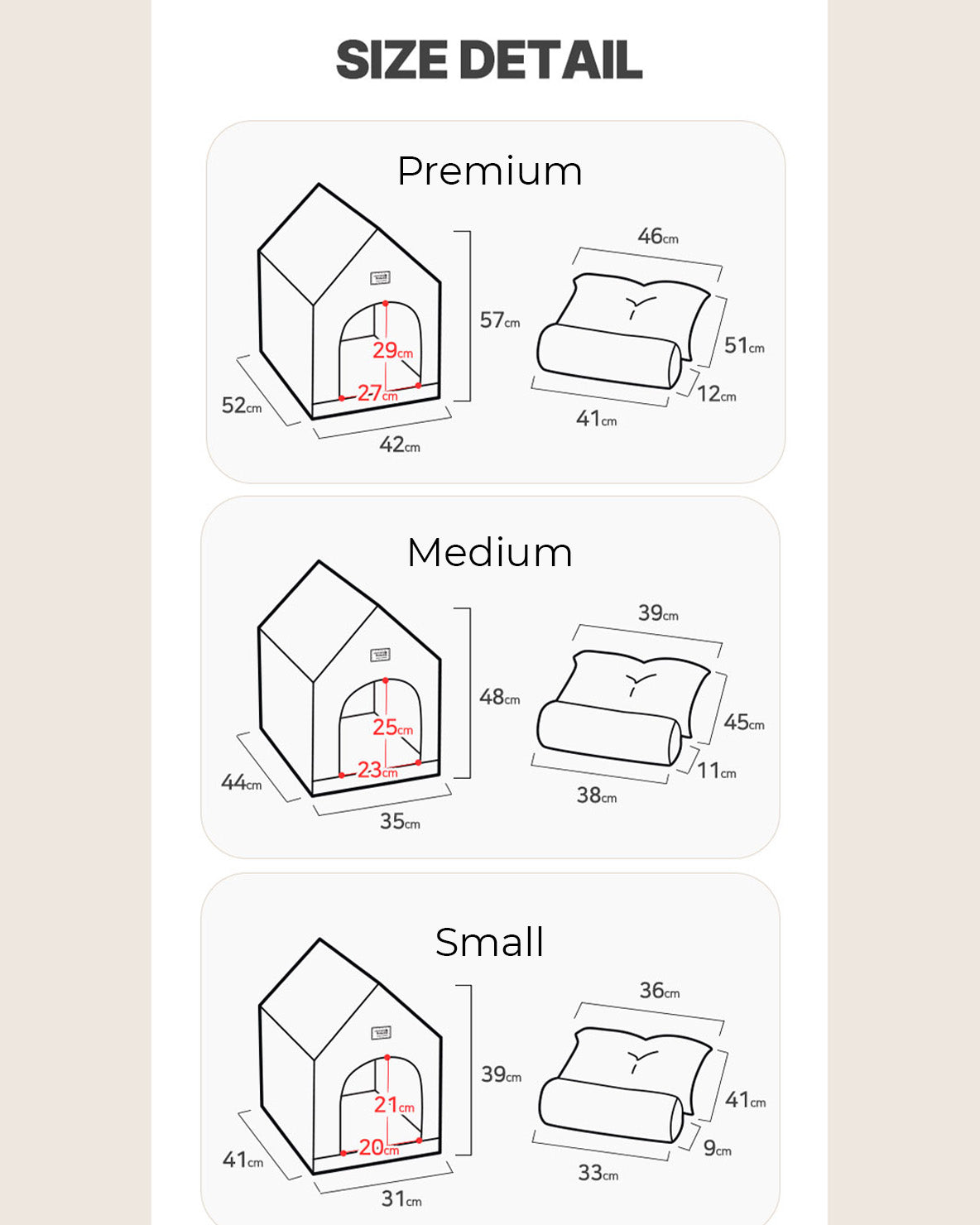 Indoor Four Seasons Puppy House (B)