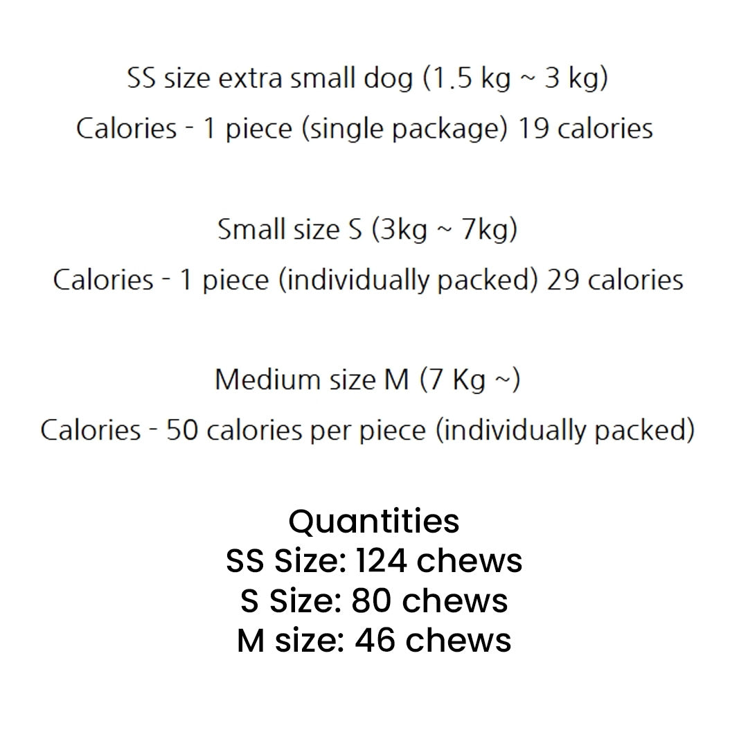 Dental Gum Puppy Chewing Snack Bulk Quantities (B)