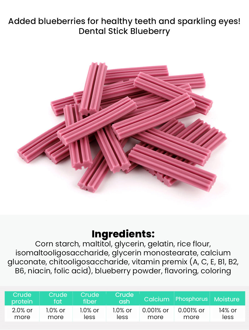 Dental Stick Puppy Dental Gums Set of Three (B)