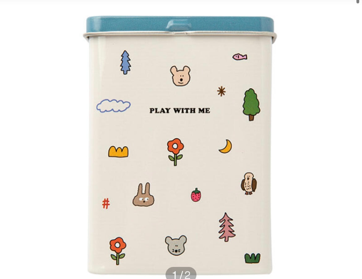 Aqua Band Tin Case