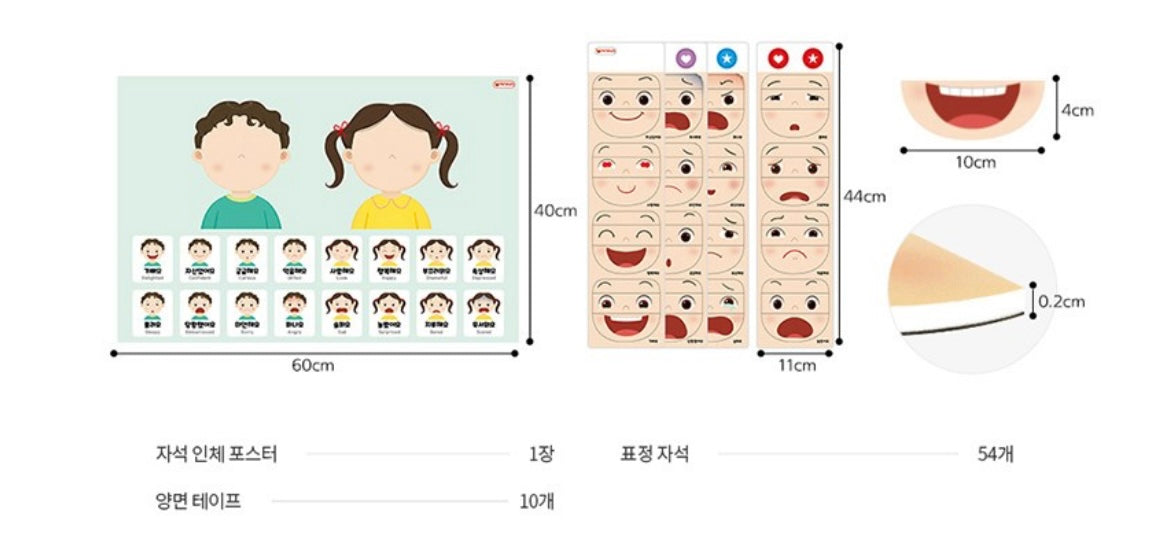 (Preorder) Magnet Expression Magnets (L)