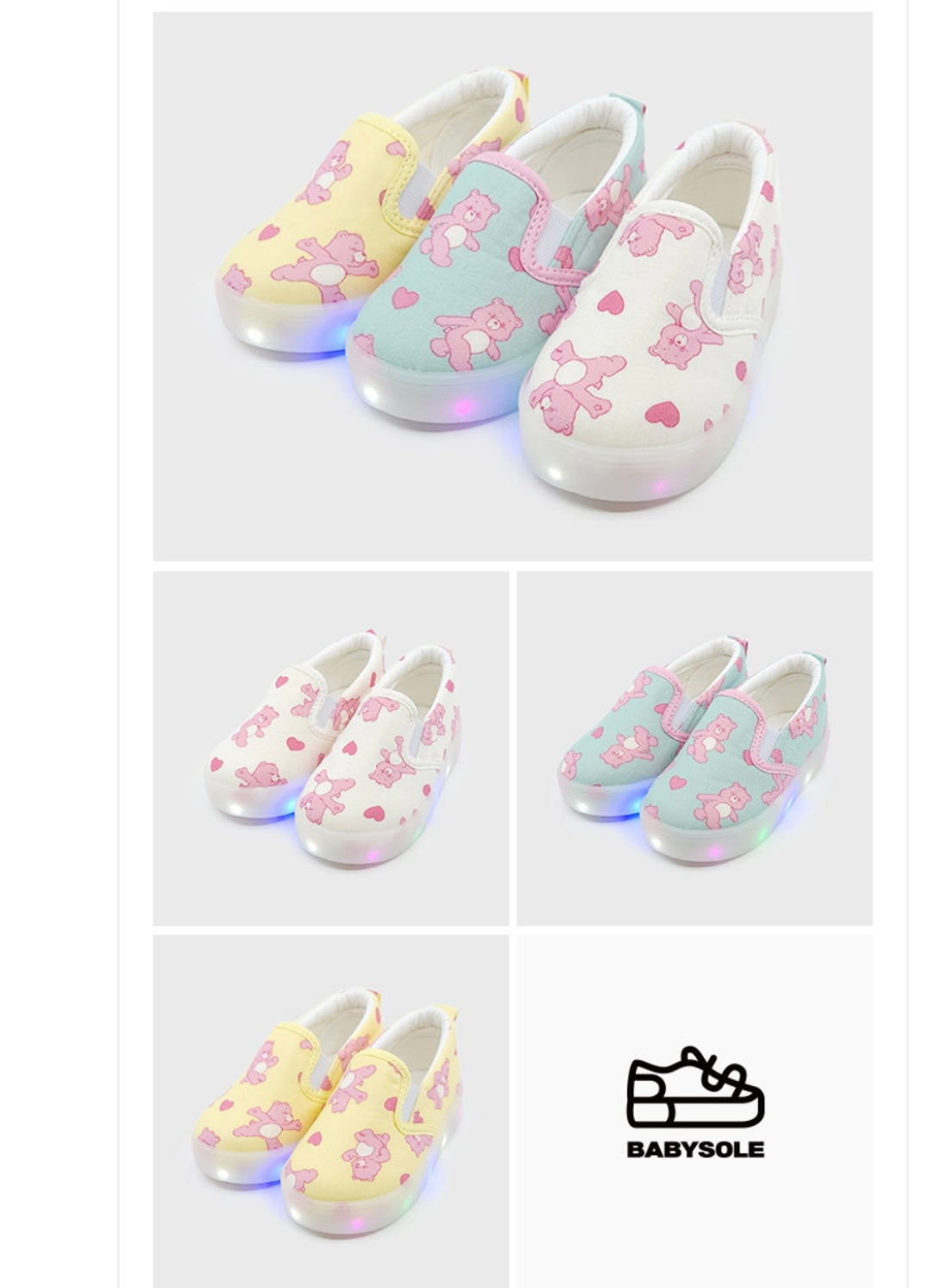 (Preorder) Toddler & Kids LED Shoes (Series D)