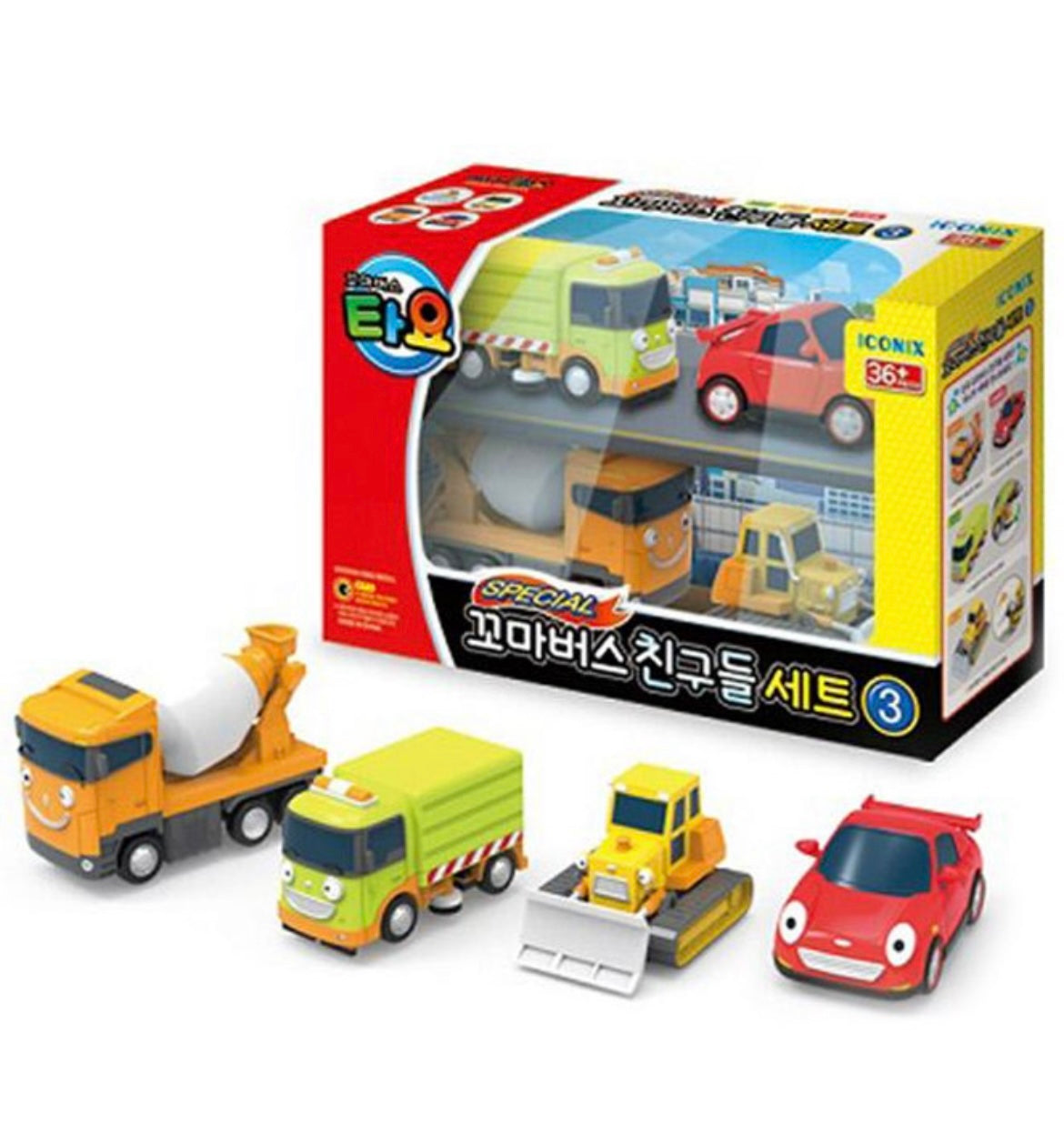 (Preorder) Mini Tayo and Friends Set