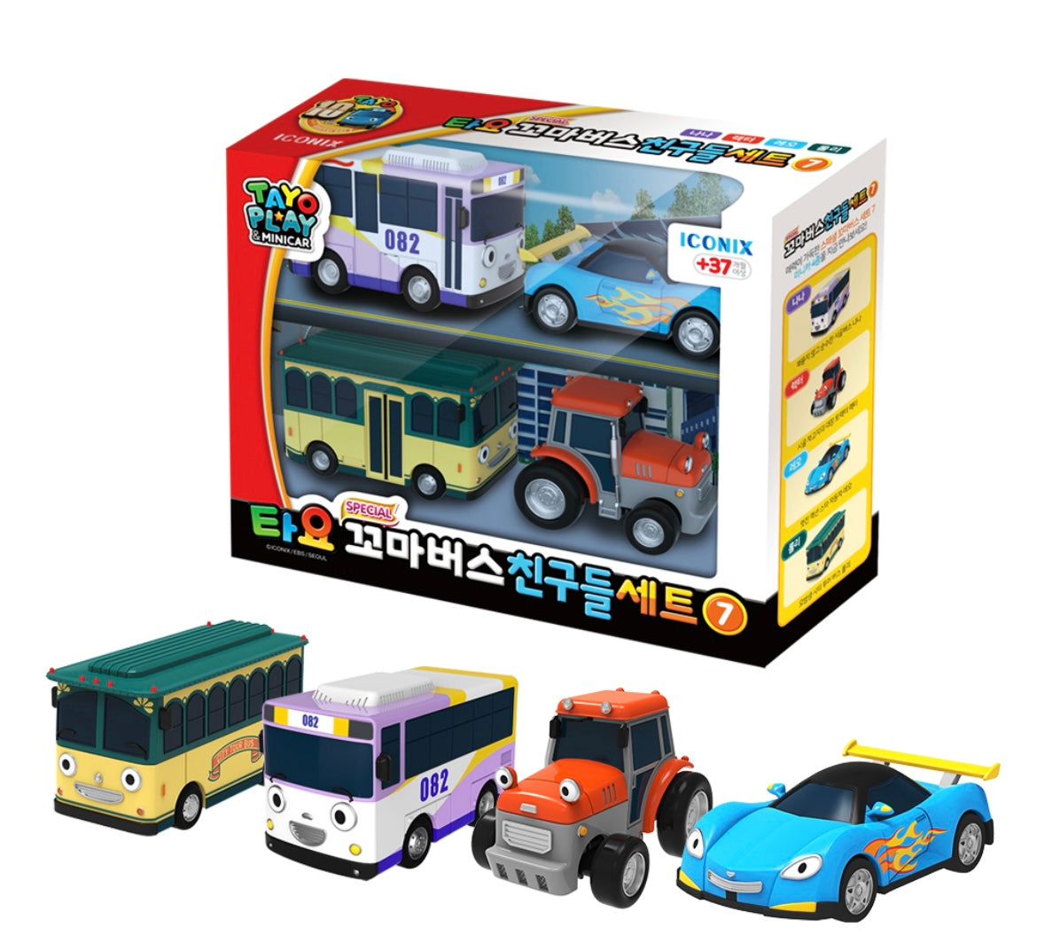 (Preorder) Mini Tayo and Friends Set