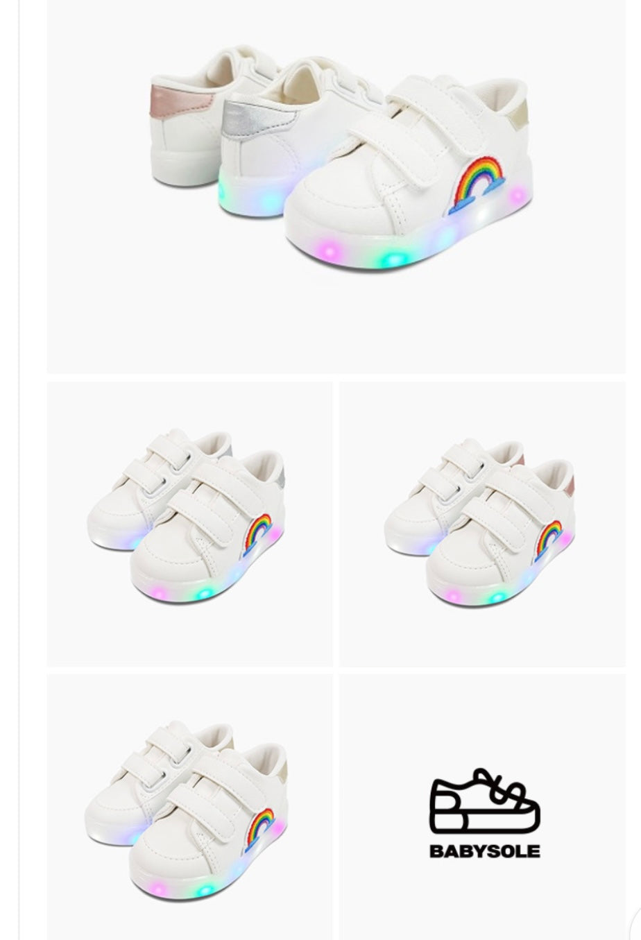 (Preorder) Toddler & Kids LED Shoes (Series D)