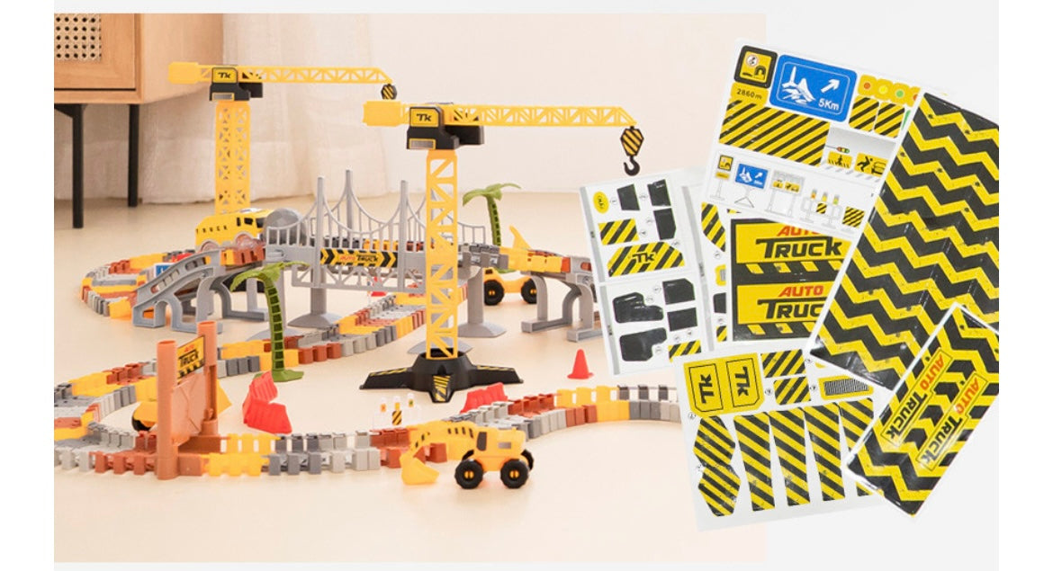 (Preorder) Heavy Vehicles Park 201 Pcs