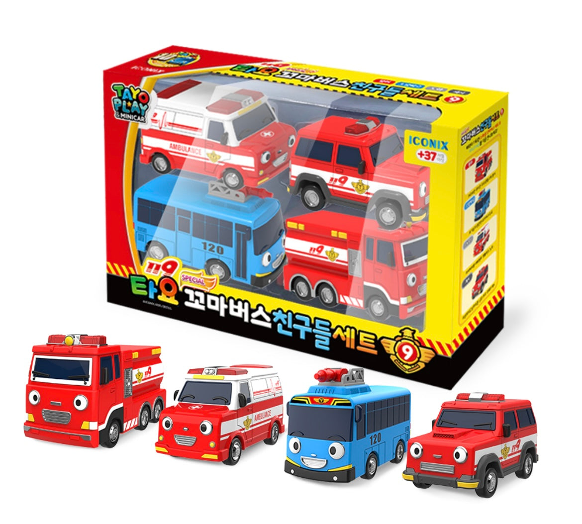 (Preorder) Mini Tayo and Friends Set