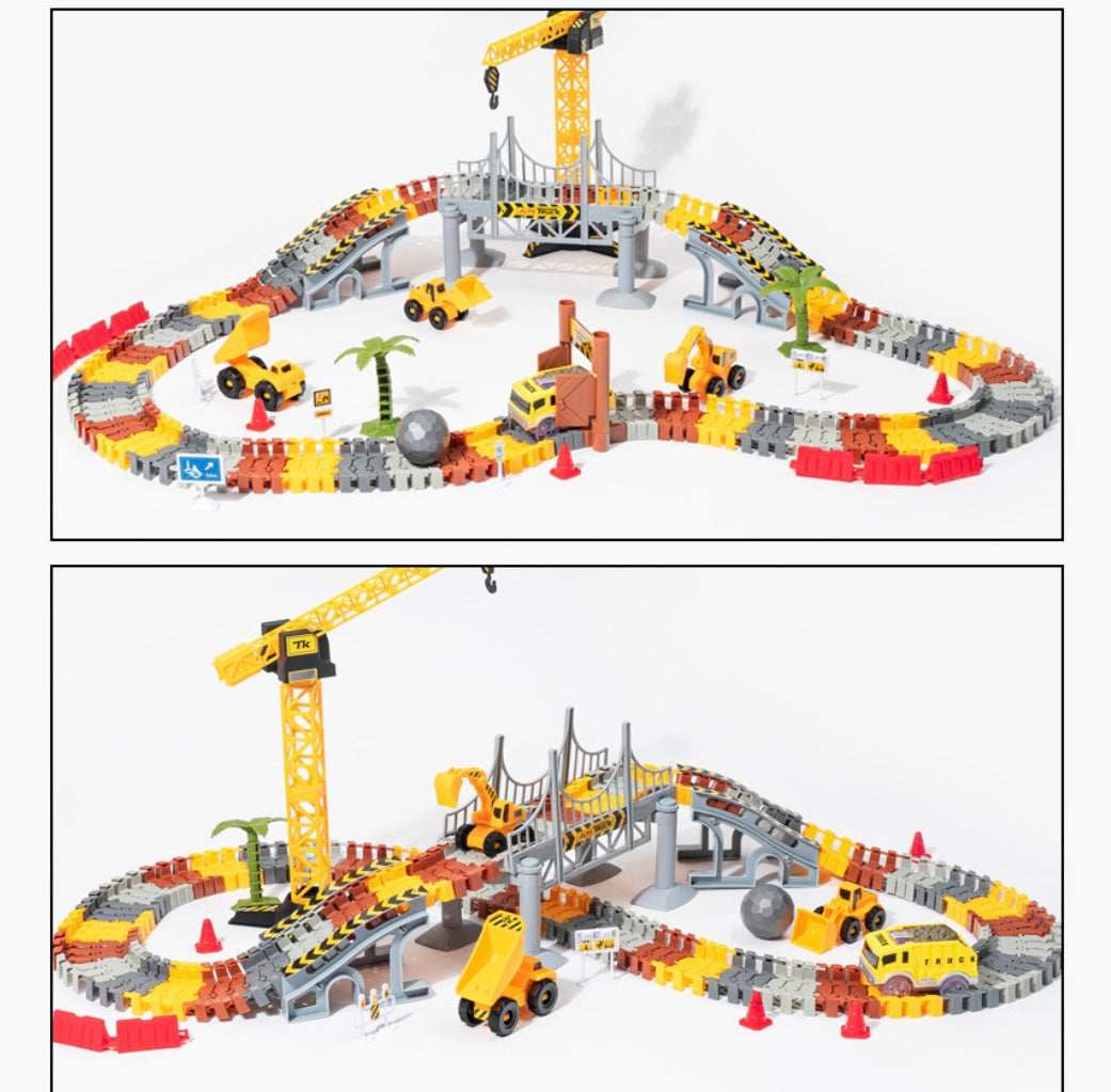 (Preorder) Heavy Vehicles Park 201 Pcs
