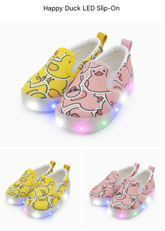 (Preorder) Toddler & Kids LED Shoes (Series I) Large Sizes