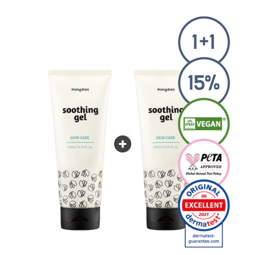 (Preorder) Mongdies Soothing Gel 200ml 1+1