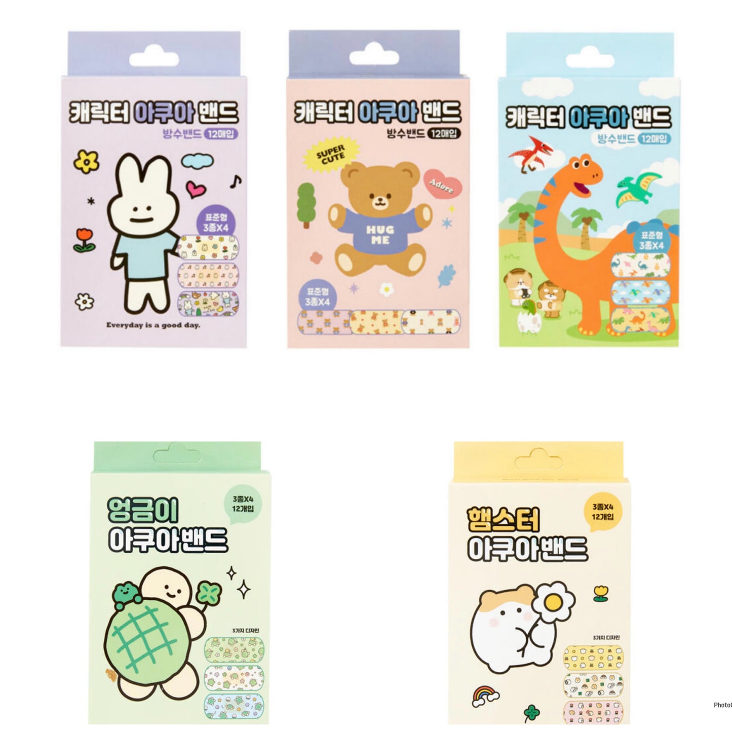 (Preorder) Character Aqua Band (Set of 2)