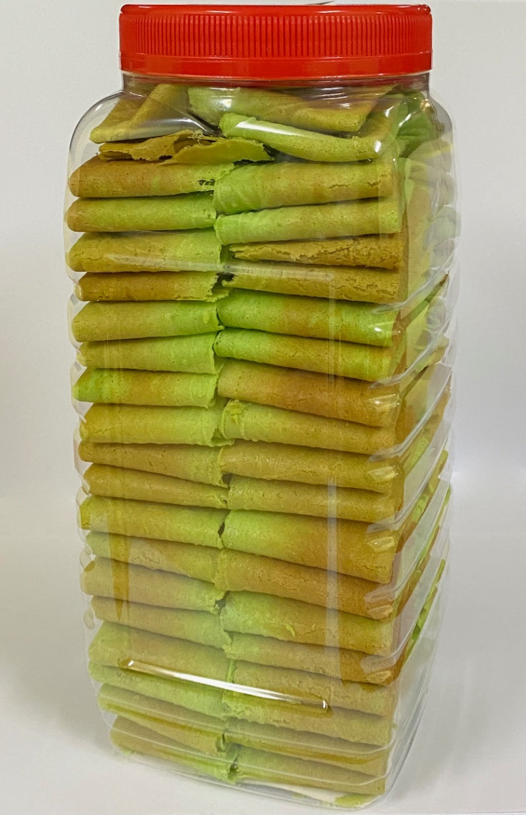 Kuih Kapit: Pandan