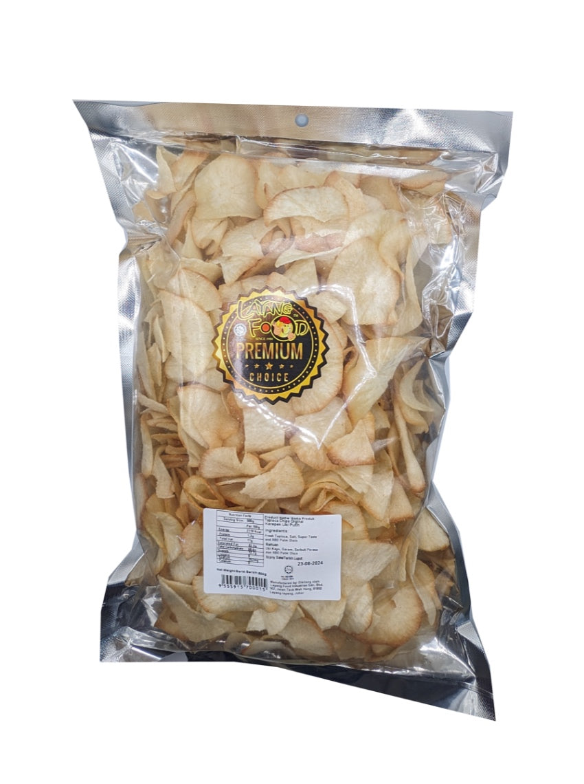 Layang Food: Tapioca Chips: Original 500G