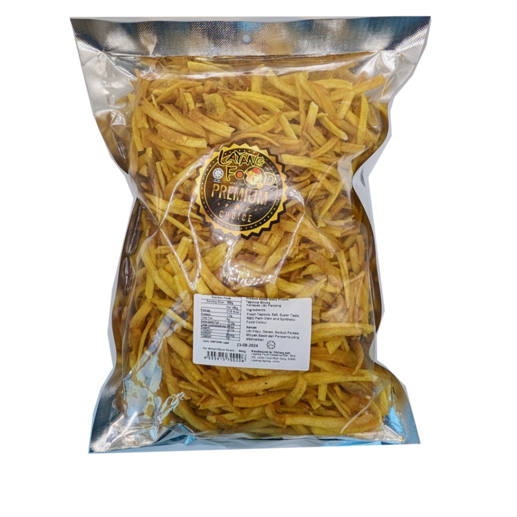 Layang Food: Tapioca Chips- Stick (Racik) 500G