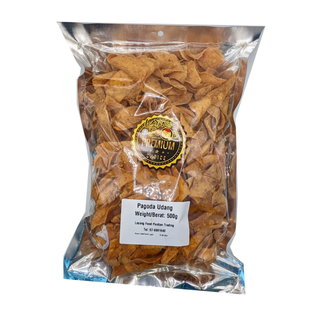 Pagoda Prawn Cracker (Kerepek Pagoda Udang) 500G