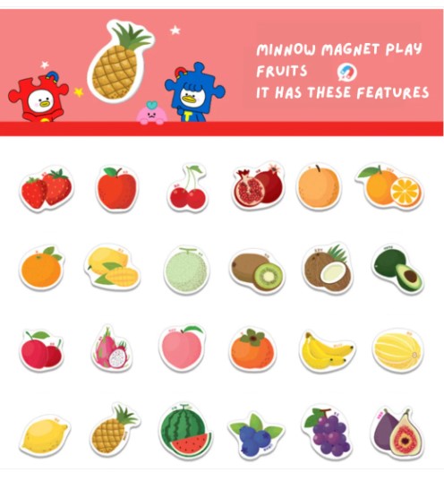 (Preorder) Mino Magnets - Whole piece (L)
