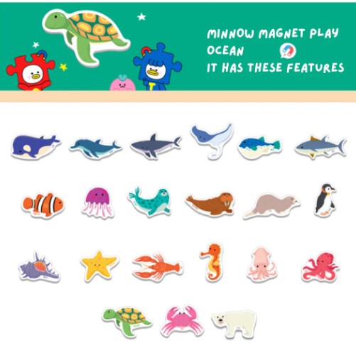 (Preorder) Mino Magnets - Whole piece (L)