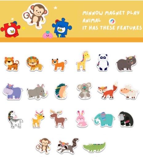 (Preorder) Mino Magnets - Whole piece (L)