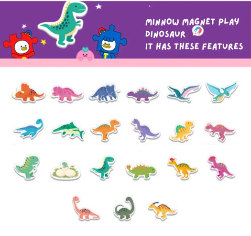 (Preorder) Mino Magnets - Whole piece (L)
