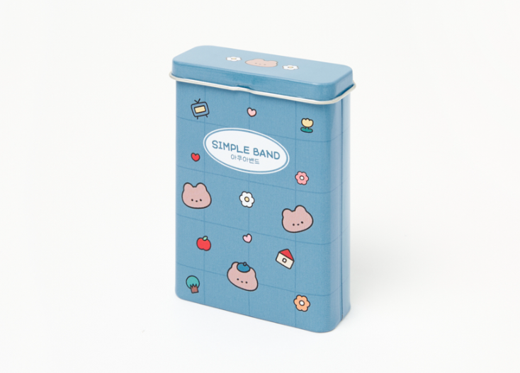 Aqua Band Tin Case