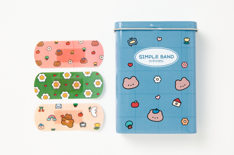 Aqua Band Tin Case