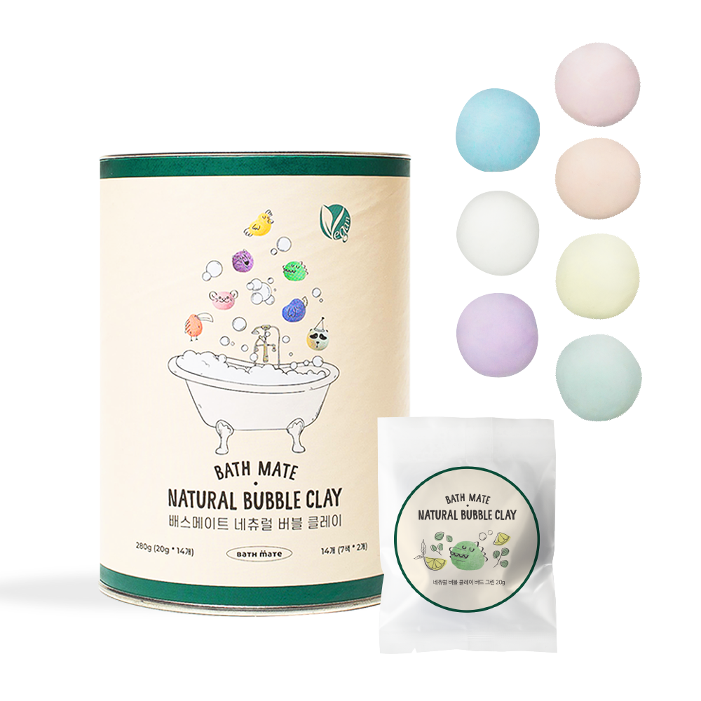 Natural Bubble Clay