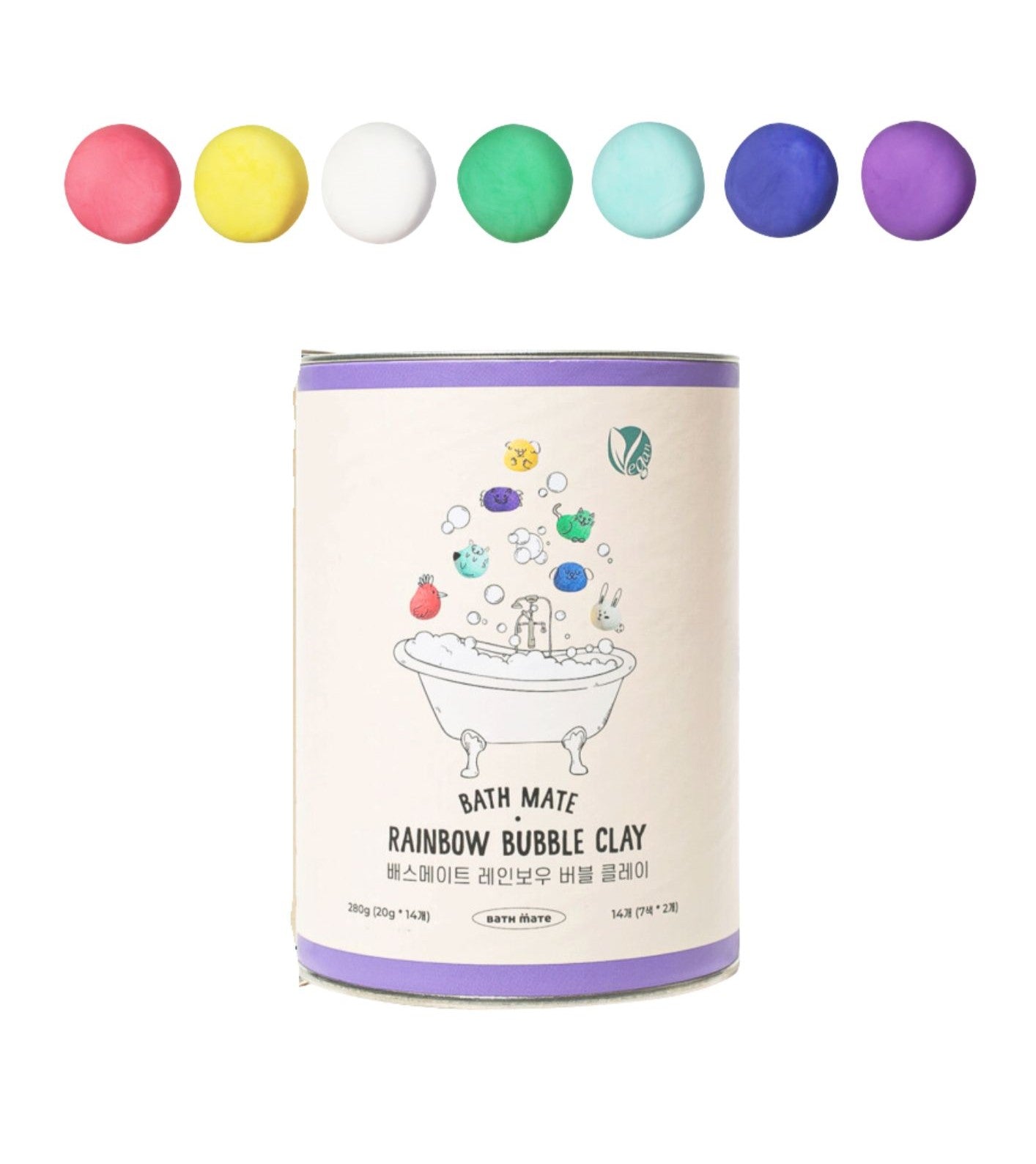 Natural Bubble Clay