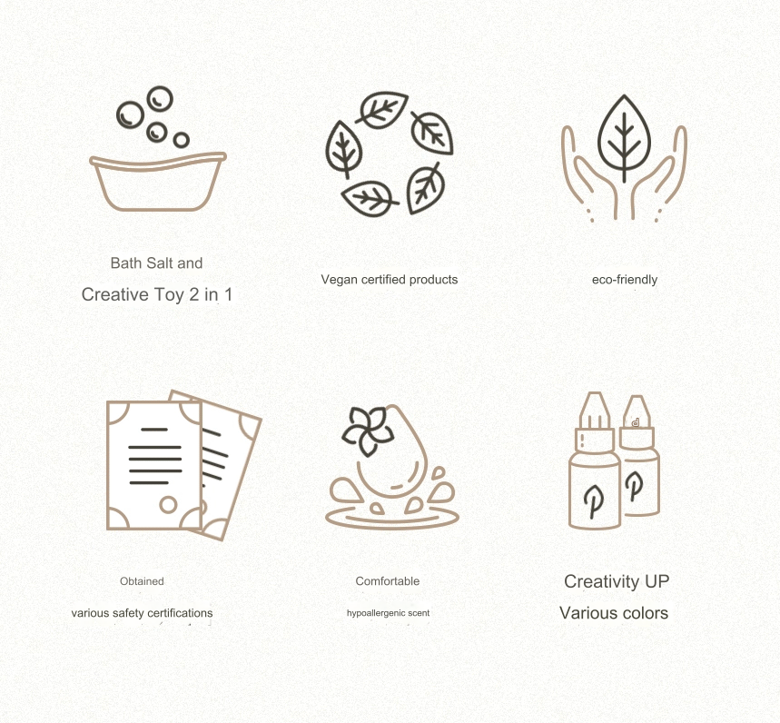 Natural Bubble Clay