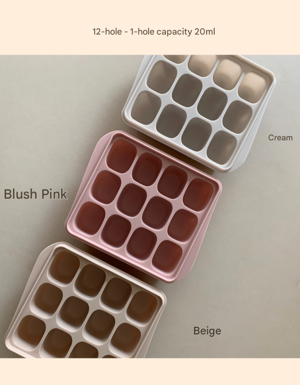 Silicone Food Cube Container