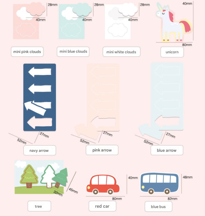 Height Measurement Sticky Poster
