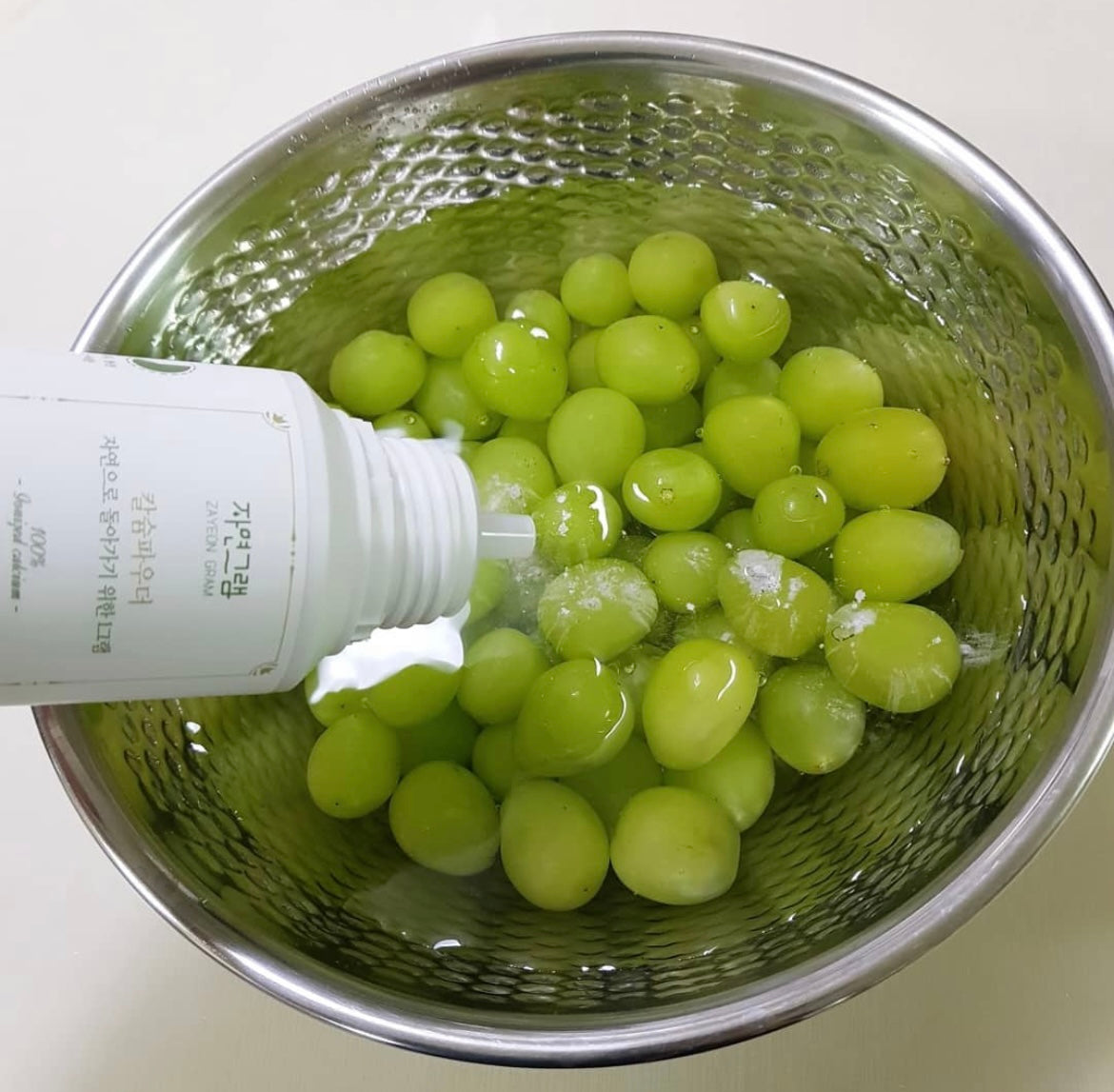 (Preorder) Zayeongram Calcium Powder - for WASHING FRUITS & VEGE