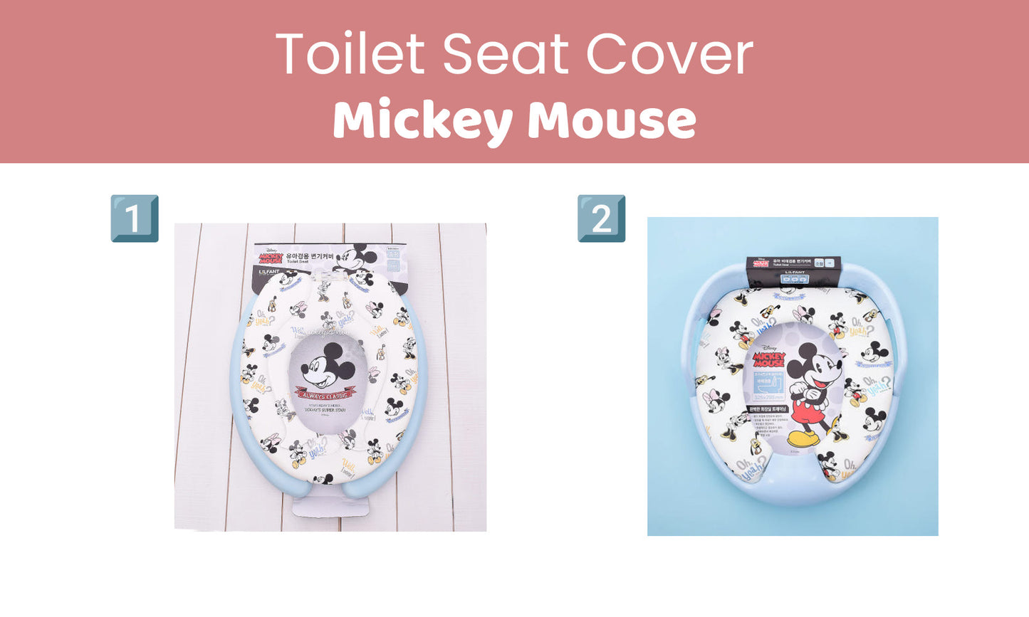 Mickey Mouse Kids Toilet Seat Cover