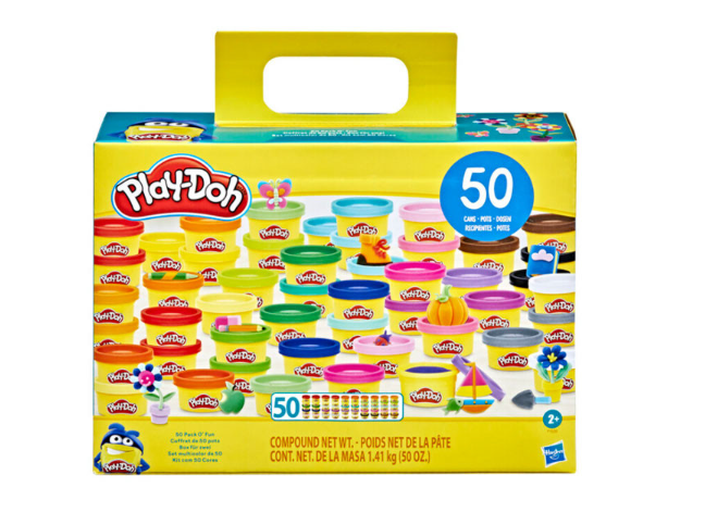 Playdoh Mega Pack 50pcs