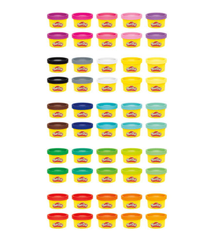 Playdoh Mega Pack 50pcs