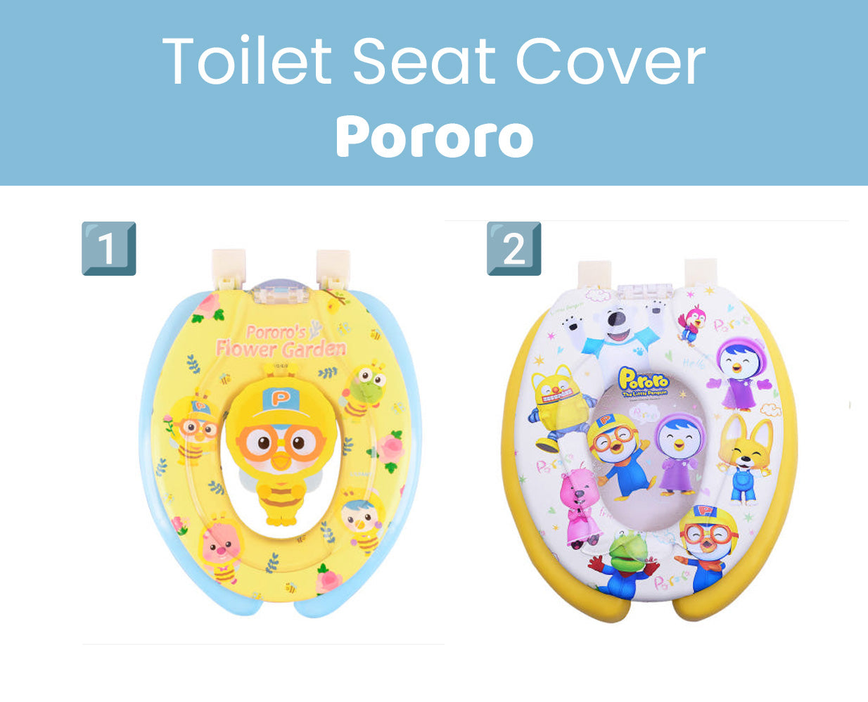 Pororo Kids Toilet Seat Cover