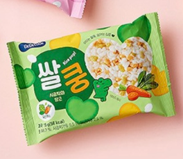 Bebecook Rice Heart Cracker 12M+ (W)