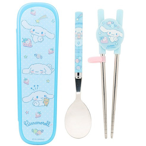 Training Chopsticks with Spoon