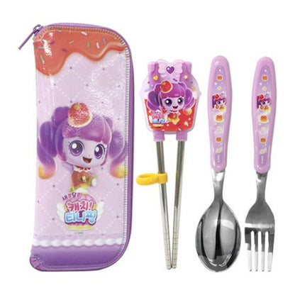 Training Chopsticks with Fork and Spoon