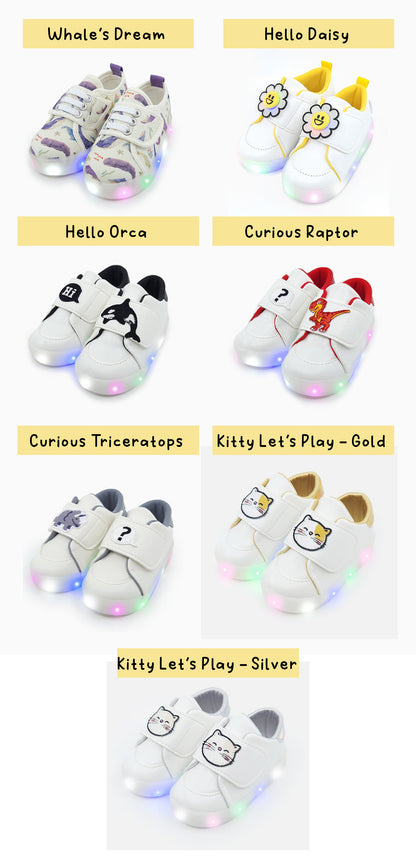 (Preorder) Toddler & Kids LED Shoes (Series J)