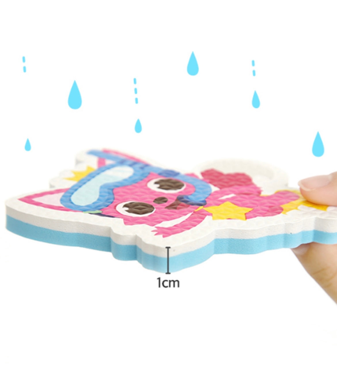 (Preorder) Pinkfong Baby Shark Bath Stickers