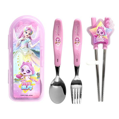 Training Chopsticks with Fork and Spoon