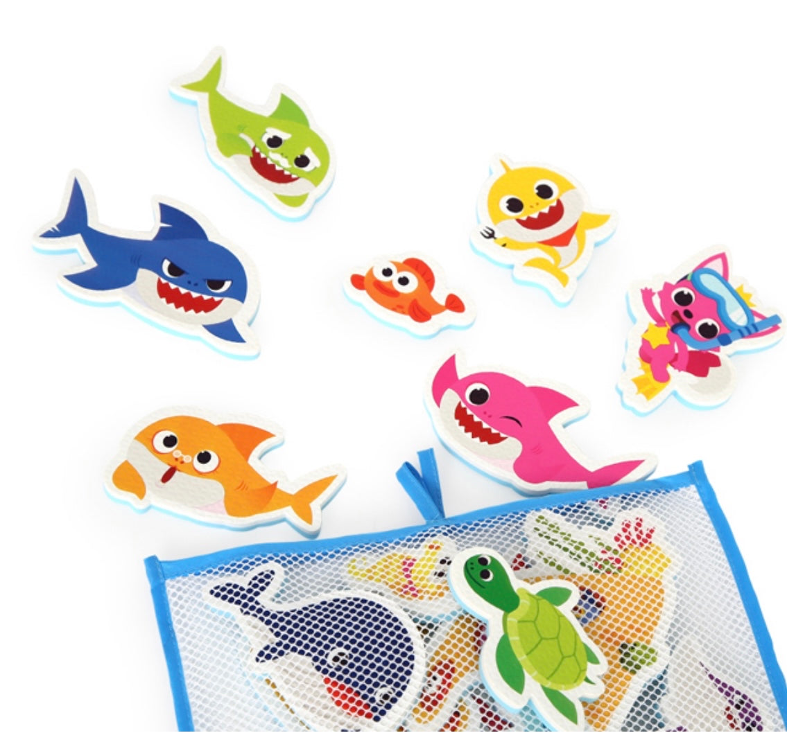 (Preorder) Pinkfong Baby Shark Bath Stickers