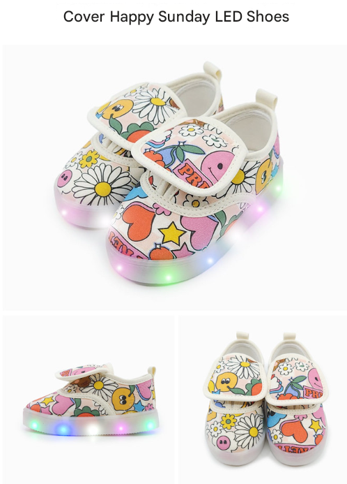 (Preorder) Toddler & Kids LED Shoes (Series I)