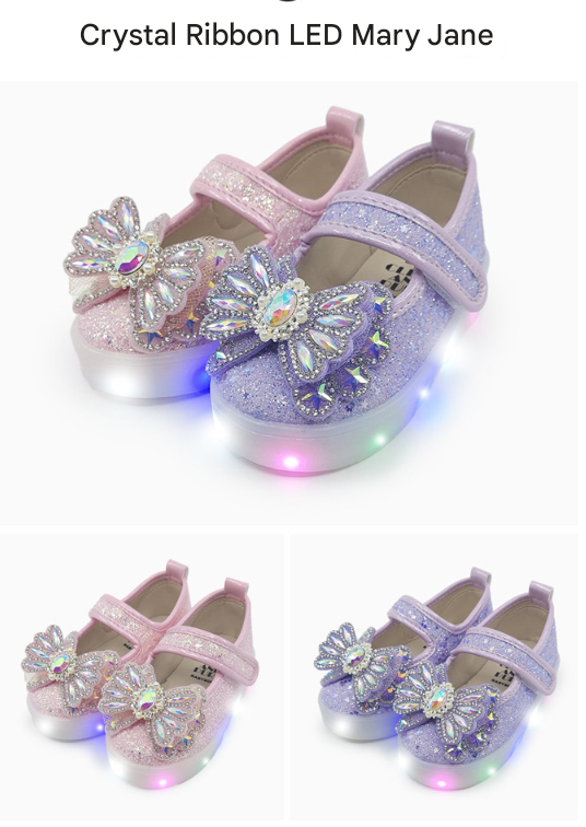 (Preorder) Toddler & Kids LED Shoes (Series H)