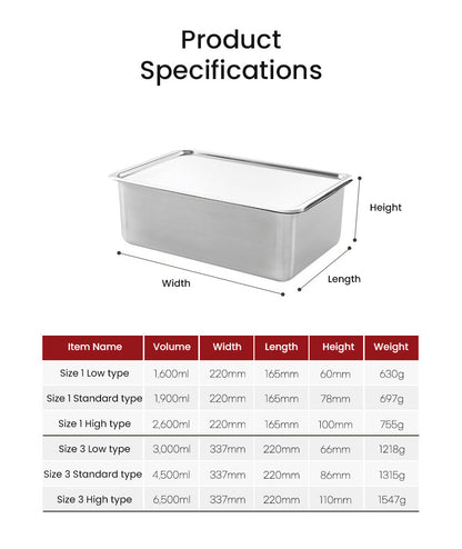 Ever Sten Block Container (Kimchi/ Vege)